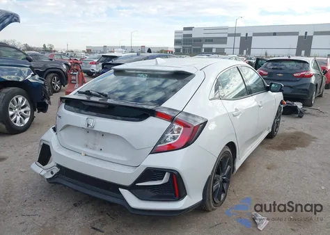 2020 Honda Civic Ex z USA, uszkodzony, nr VIN SHHFK7H60LU216389